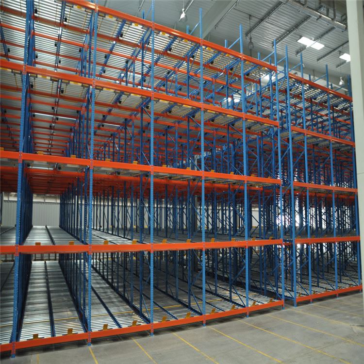 Automated FIFO Pallet Flow Racks